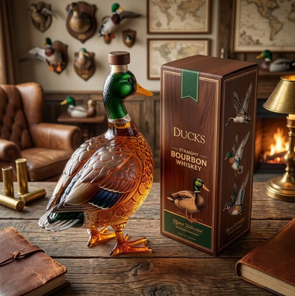 Anniversary 30th Handcrafted 3D Maiiard bourbon Bottle