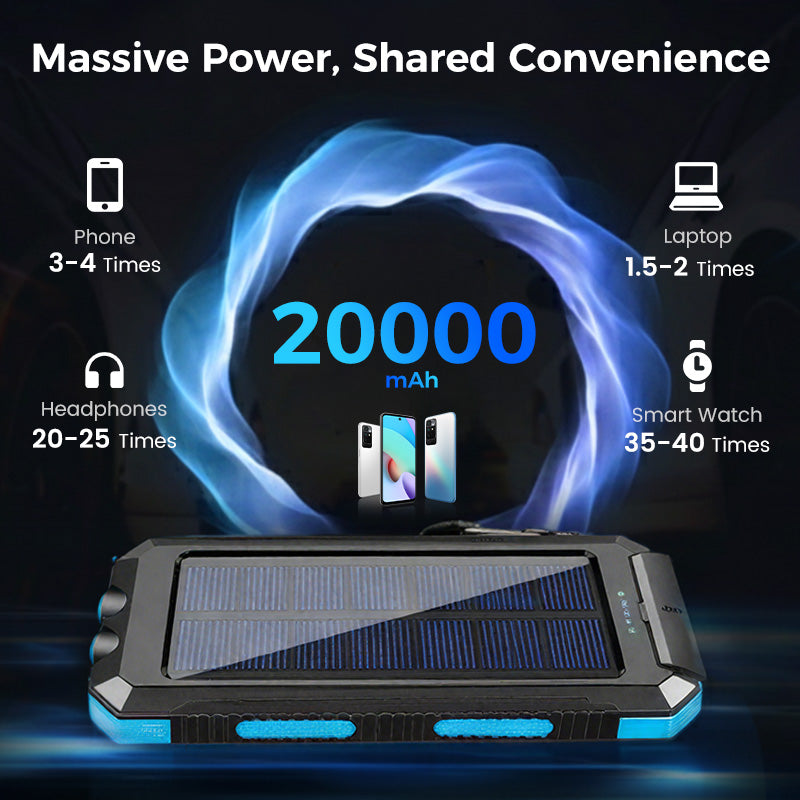 🔥LAST DAY 49% OFF🔥Solar Power Bank-Outdoor emergency essentials