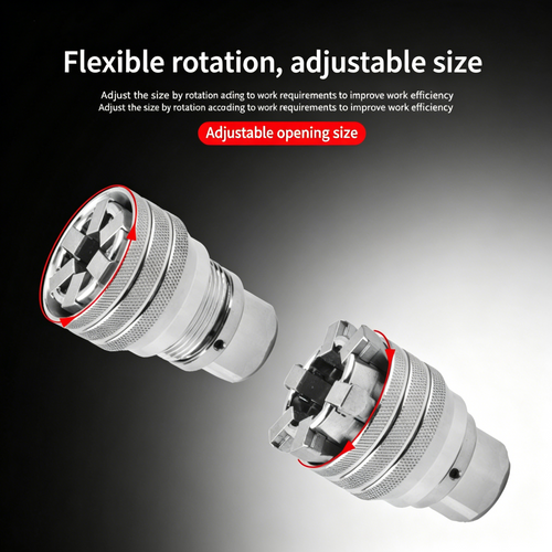 Universal socket-🔧 Stop rummaging through over 40 socket heads 😭 One is enough to handle everything!