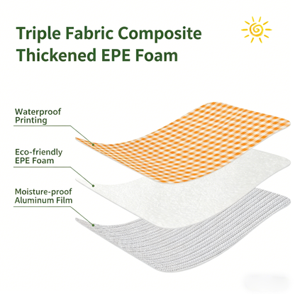 🏆 [BEST SELL] The Ultimate All-Terrain Picnic Mat：100% Waterproof • Sand-Proof • Effortlessly Foldable 🌿