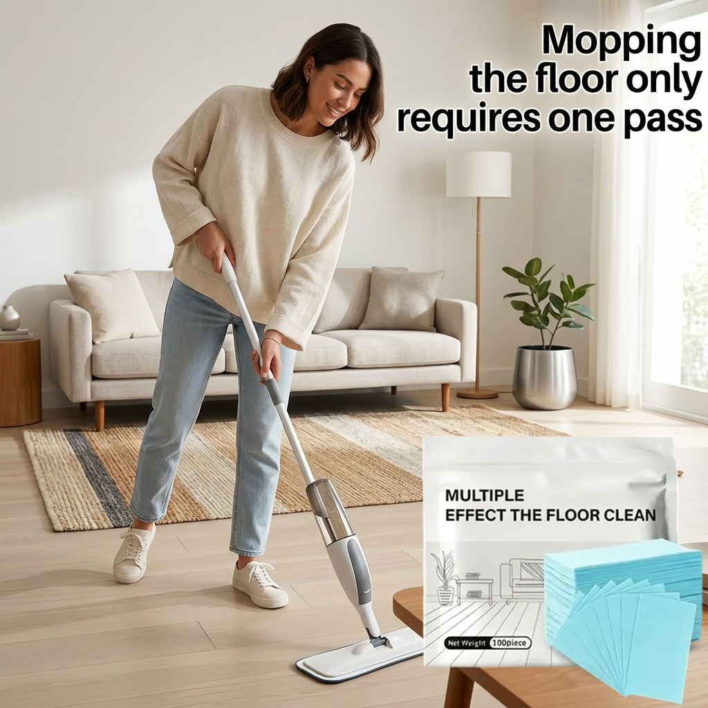 Multi-Effect Floor Cleaning Sheets