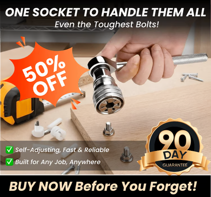 🔥Limited time offer🔥 Multi-function Universal Socket Wrench Tool