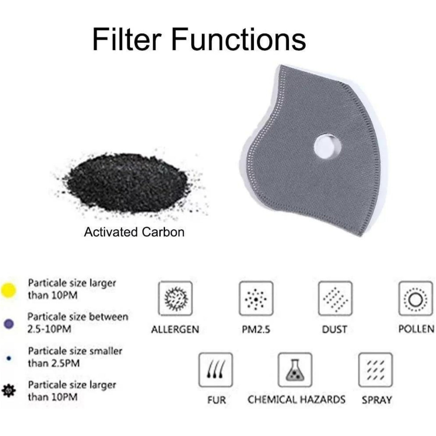 💕Hot sale 49% OFF💖Reusable Carbon Filter Dust Mask – Built for Active Lifestyles