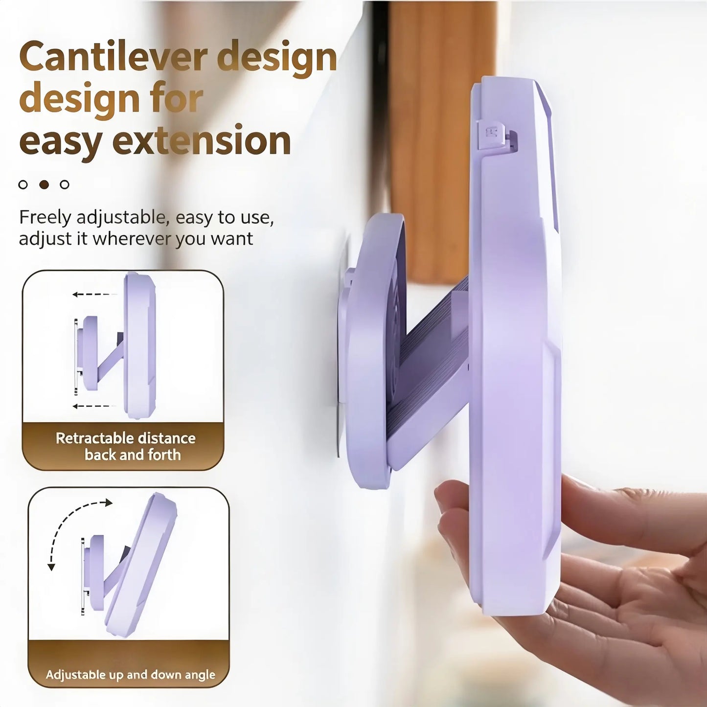 🎉2026 hot sell！360° Waterproof Shower Phone Holder – Anti-Fog Touch Screen Wall Mount