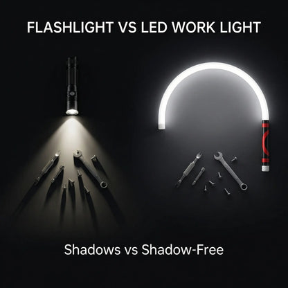 Bendable LED Flashlight Stick