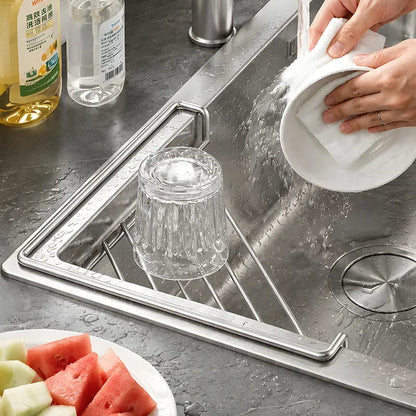 ⏰LAST DAY 50% OFF - Corner Sink Draining Shelf