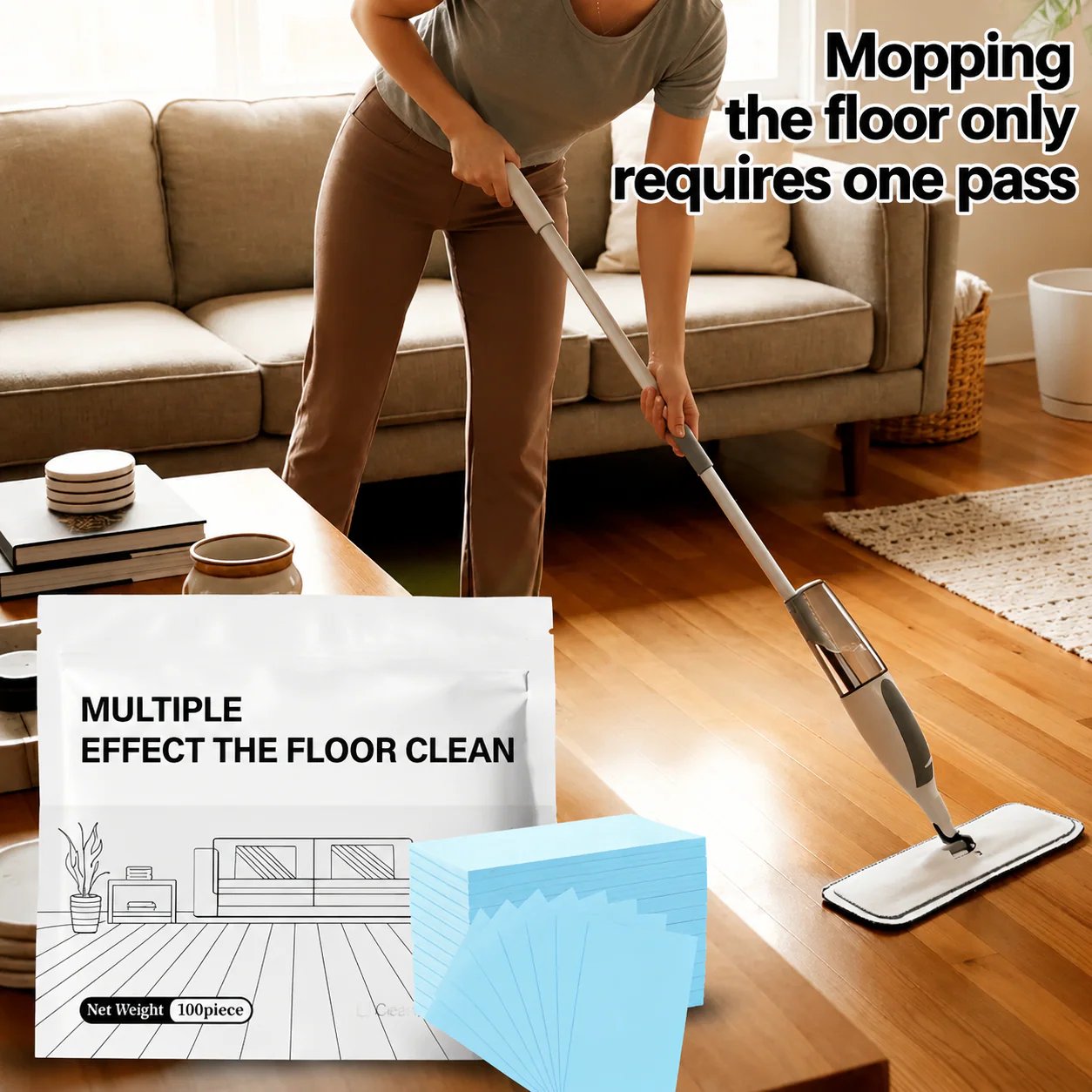 🔥Last Day 49% OFF🦠Multi-Surface Antibacterial Cleaner for Hardwood, Tile & Laminate🦠