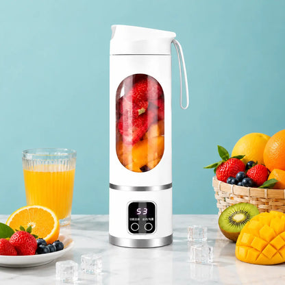 【💥Summer Sale Deals-50% OFF】Portable 15.22 Oz USB Rechargeable Personal Blender with LED Display🥤