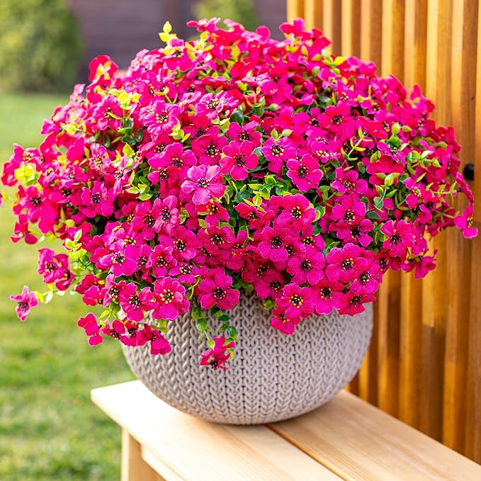 💥49% OFF🌺UV Resistant Colorful Artificial Flower💐🌺UV Resistant Fade-Free Colourful Artificial Flower