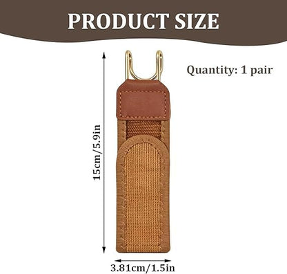 2Pcs - No Buckle Elastic Stretch Belt for Men & Women