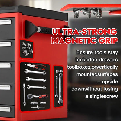 【❤️FathersDayGift】3PC Flexible Magnetic Tool Mat & Tray Holder - Magnetic Tool Tray