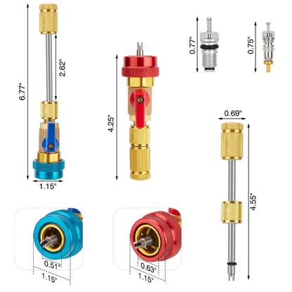 🔥🚗Home & Auto AC Valve Core Remover Installer Tool 💨