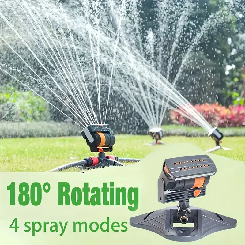 Stop Hand-Watering💦 50% OFF: The Precision Turret Sprinkler for a Lush, Green Lawn