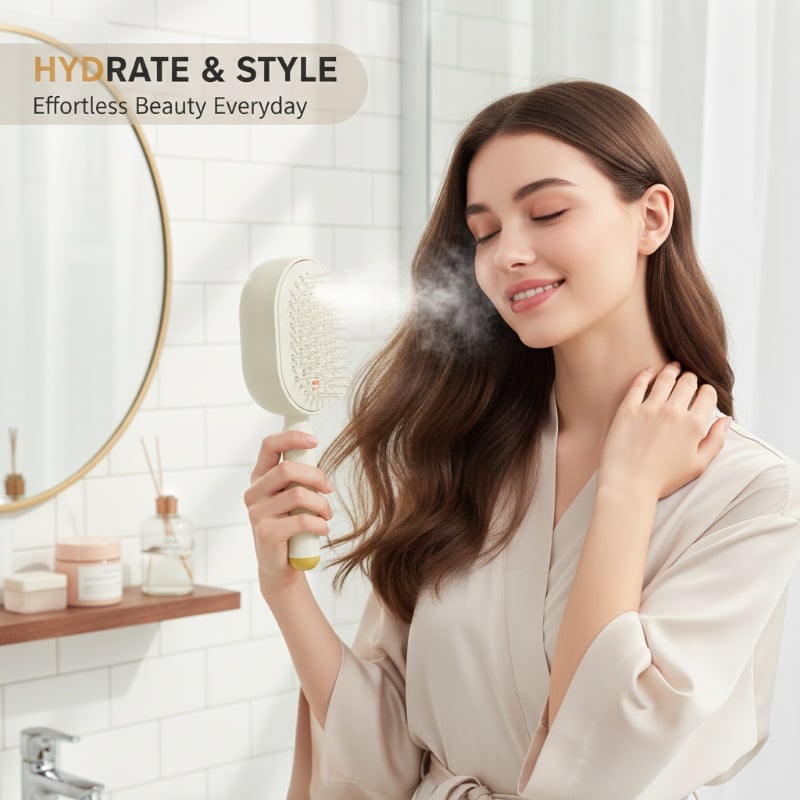 ⏰Electric Spray Massage Comb✨🔥
