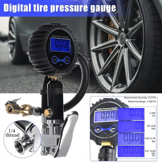 🔥🔥Last Day 50% OFF - 🏎️ Digital Tire Inflator with Pressure Gauge