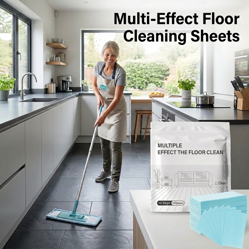 Multi-Effect Floor Cleaning Sheets