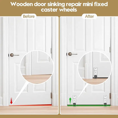 ✨Buy 1 Get 1 Free✨🍯 Door anti-sagging pulleys– ✨ Smooth and quiet sliding – Suitable for barn doors, cabinets, and wardrobes