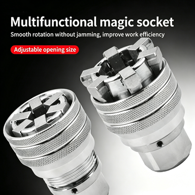 Universal socket-🔧 Stop rummaging through over 40 socket heads 😭 One is enough to handle everything!