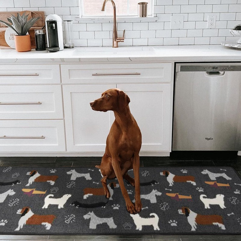 Original Design Pet Paw Runner Rug - Non-Slip Durable