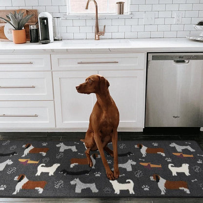 Original Design Pet Paw Runner Rug - Non-Slip Durable
