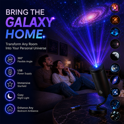 ✨ Plug-and-Play HD Star Projecto