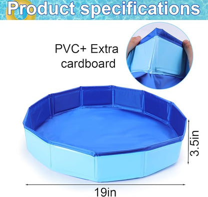 Pool Foot Bath – No inflation required, foldable, portable foot soaking basin; suitable for pool entrances—a must-have for above-ground pools.