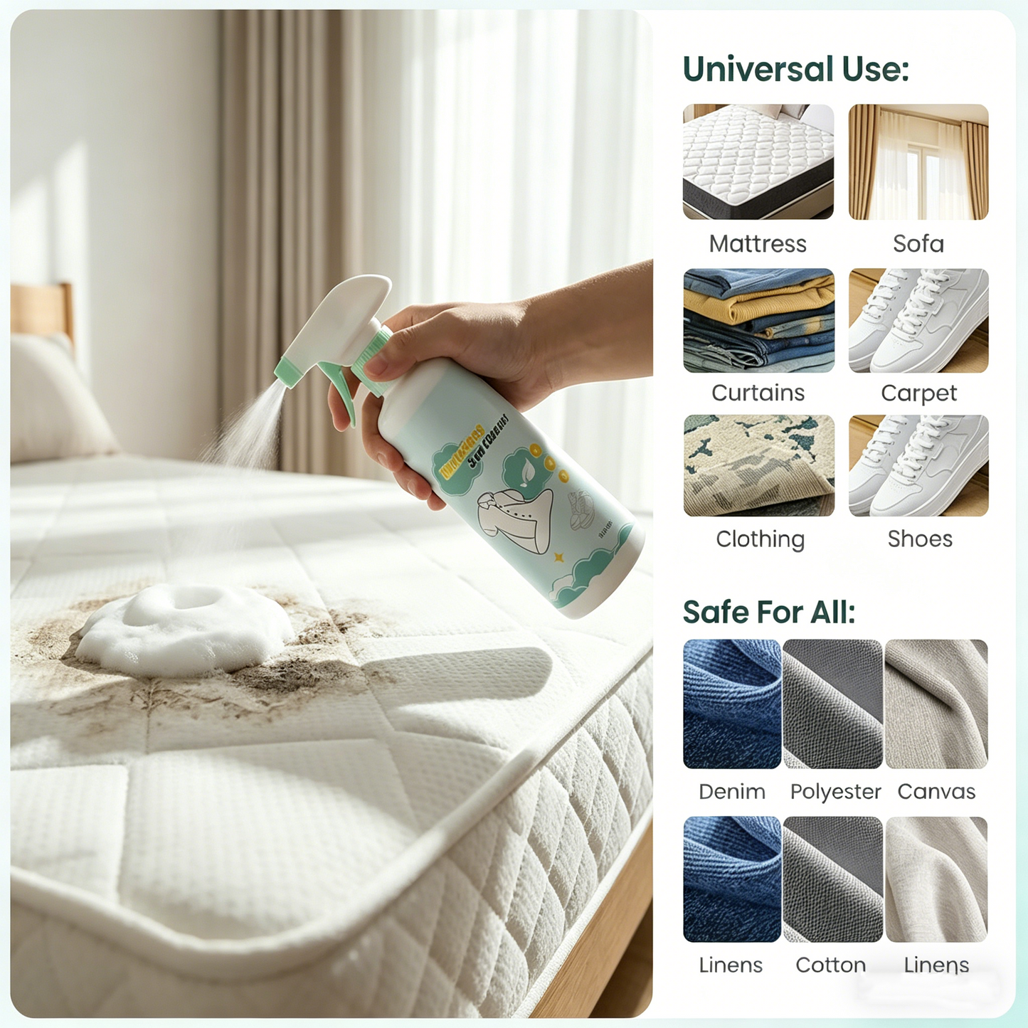 🥳2026 HOT SALE💞50K+ SOLD!✨Clothing Stain-Removing Dry Cleaning CLeaner