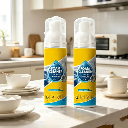 Enzyme-Powered Multi-Surface Foam Cleaner – Deep Clean Stains, Grease & Odors Fast
