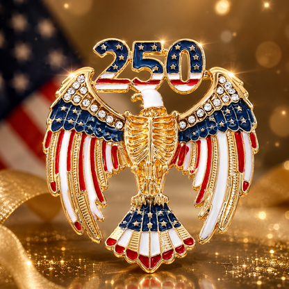 🗽 Buy 1, Get 1 Free 🔥 250th Anniversary Brooch of the Founding of the United States