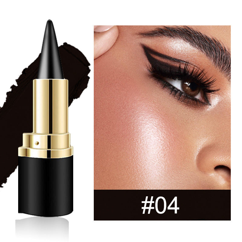 Waterproof Matte Eyeliner Balm | Smudge-Resistant Black Cream Liner