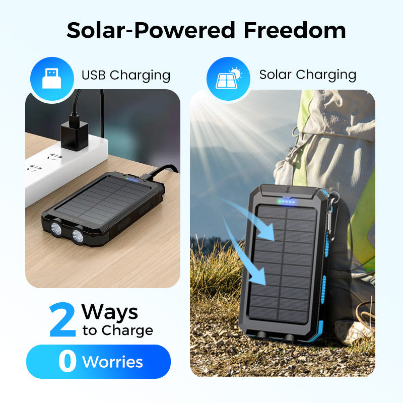🔥LAST DAY 49% OFF🔥Solar Power Bank-Outdoor emergency essentials