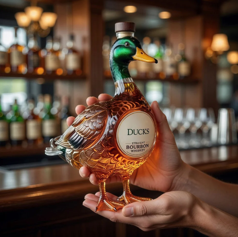 Anniversary 30th Handcrafted 3D Maiiard bourbon Bottle