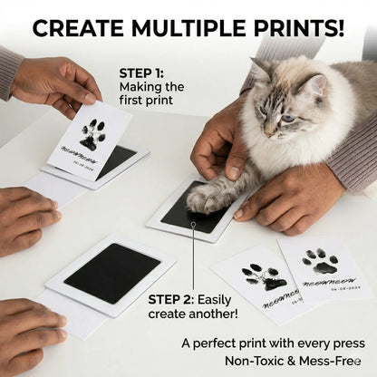 🔥 Paw Print Kit | Capture Their Paw Before It’s Gone Forever 🐾 No Mess Memory Keepsake