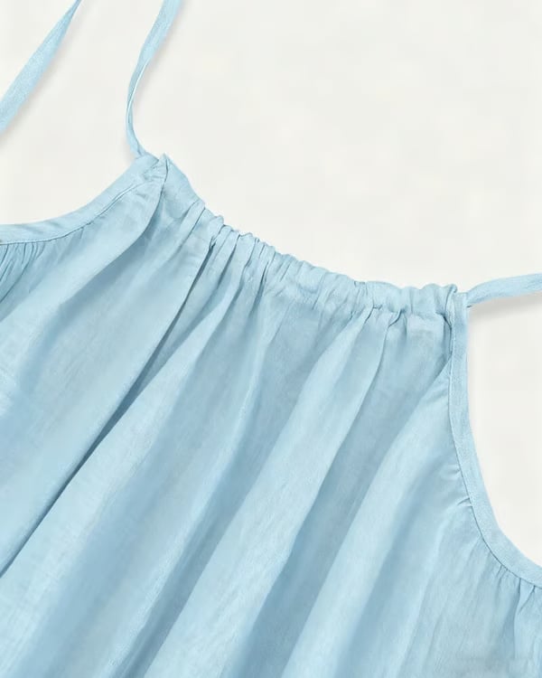 ✨ Adjustable Backless Camisole Dress🎉Women's Solid Color Backless Cami Dress