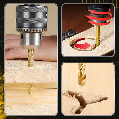 ⚙️ 50% OFF High-Speed Steel Drill Bit Set 🧰 Titanium-Coated & Multi-Material Ready