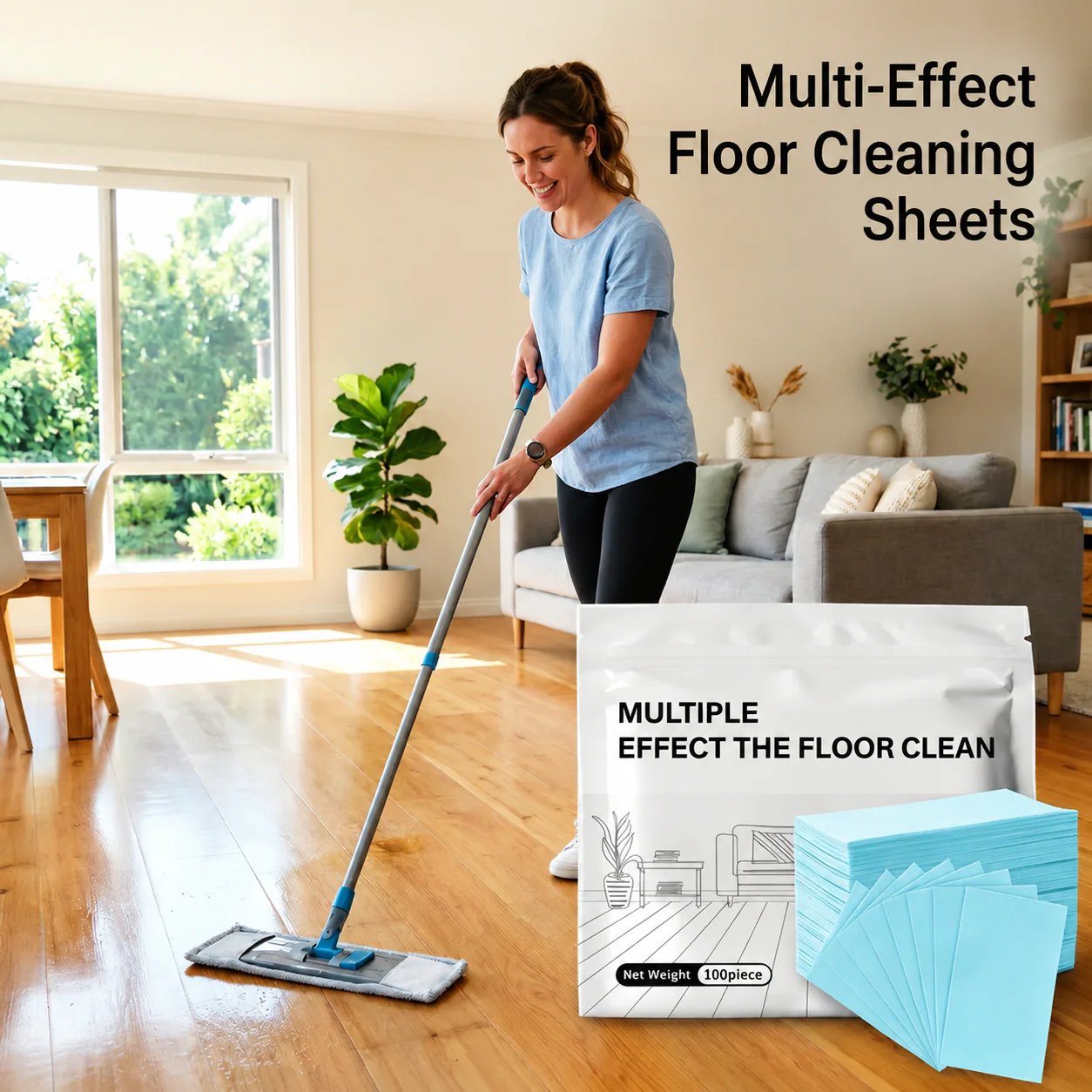 🔥Last Day 49% OFF🦠Multi-Surface Antibacterial Cleaner for Hardwood, Tile & Laminate🦠