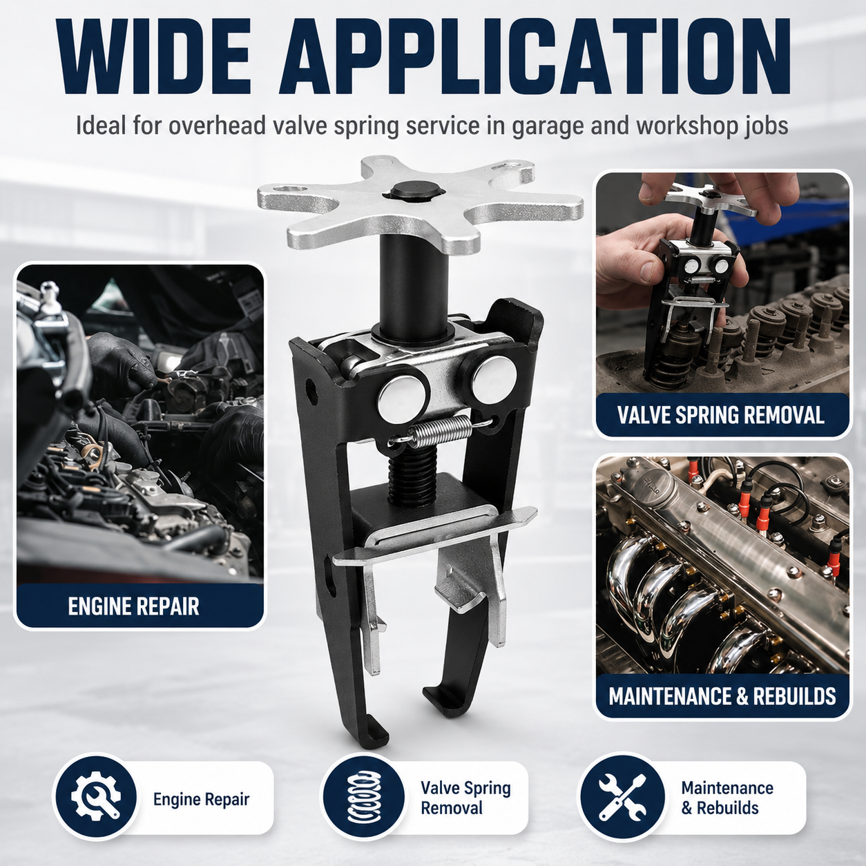 Overhead Valve Spring Compressor