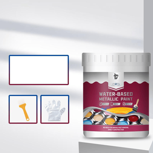 🔥Hot Sale 49% OFF🔥 Rust Converter & Metallic Paint – Stops Rust, Ready to Paint🛡️
