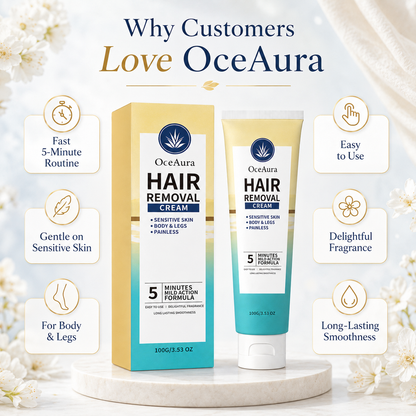 ✨ OceAura Mild Hair Removal Cream