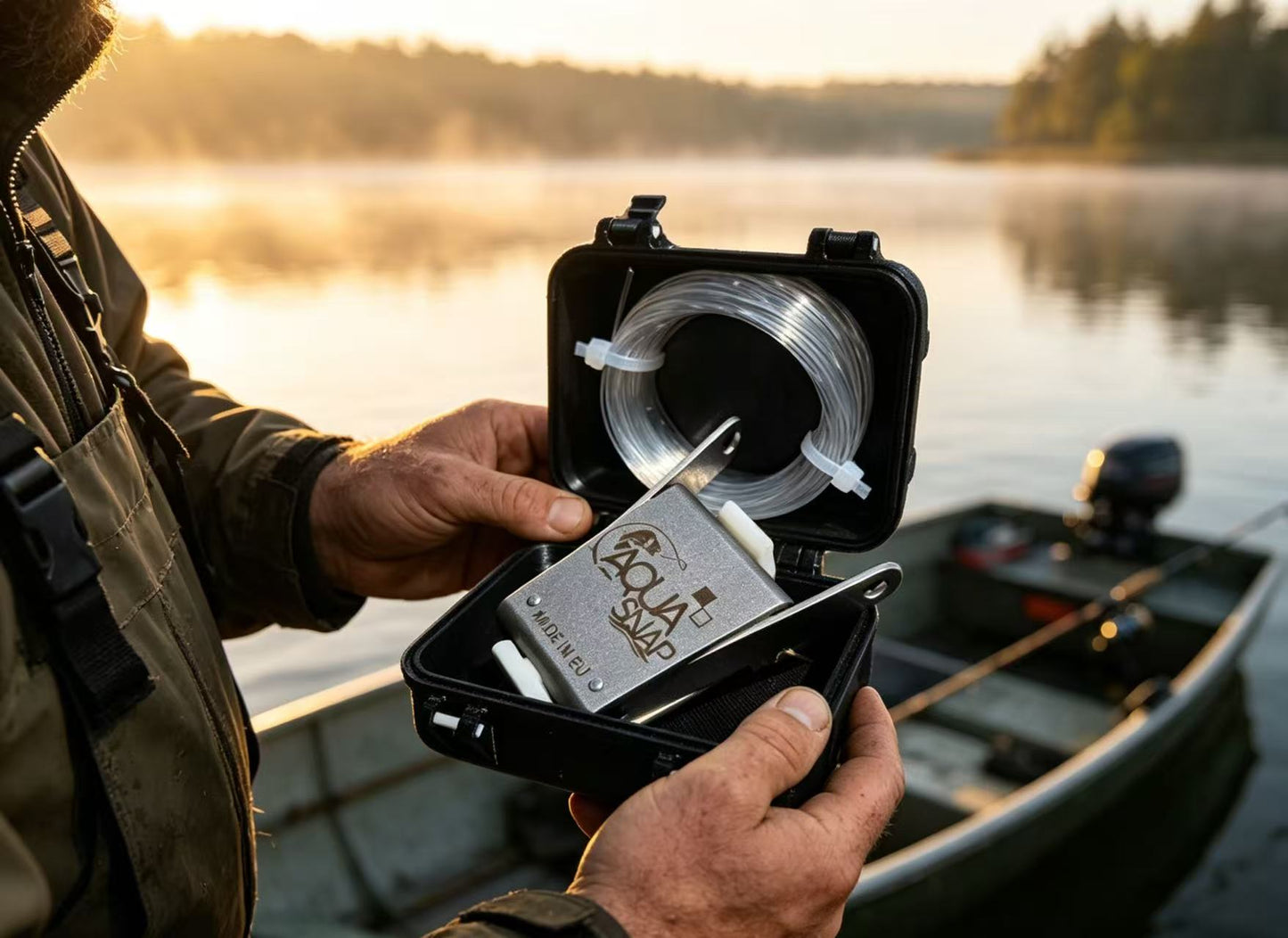 Don't let your precious bait sink to the bottom of the lake anymore.-Fish Bait Reclaimer