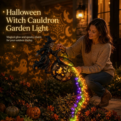 🎃 Halloween Witch Cauldron Garden Light(📦Buy 2 Free Shipping)