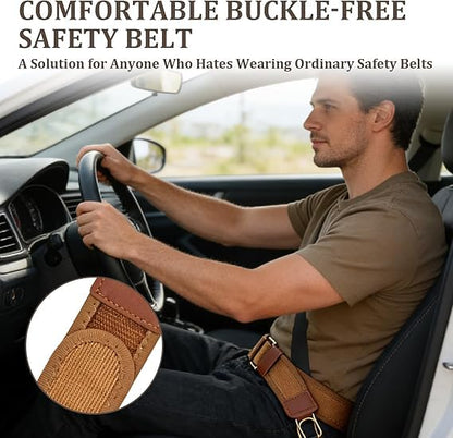 2Pcs - No Buckle Elastic Stretch Belt for Men & Women