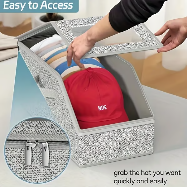 🧢Stackable Hat Storage For Baseball Caps-Get 50% off immediately when you buy now