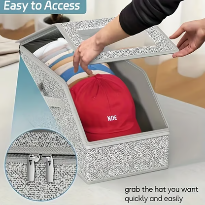 🧢Stackable Hat Storage For Baseball Caps-Get 50% off immediately when you buy now