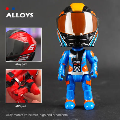 🏍️MotoGP Helmet Metal Mini Figure