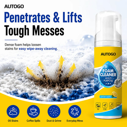 🔥 HOT SALE | Foam Cleaner – Instantly Removes Dirt, Grease & Stains Without Scrubbing