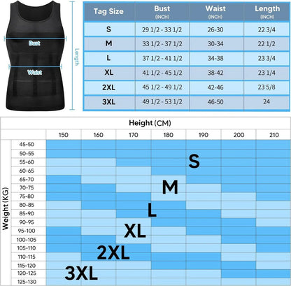 🔥New Hot Selling💪Men's Workout Vest - Compression Shapewear Tank Top
