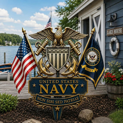 🏆Last Day Promo: 49% OFF 🎖️-US Marine Corps Semper Fidelis Tribute Garden Stake - ✈️Buy 3 Free Shipping Today!