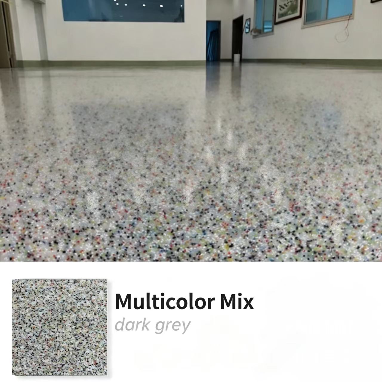 🔥Up to 50 % off!🔥High-gloss epoxy resin floor coating with a marble effect