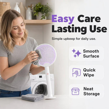 2-in-1 Rechargeable Electric Fly Swatter